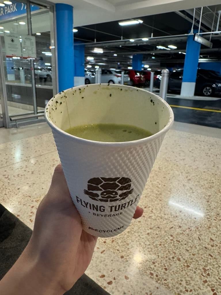 A drink from Flying Turtle